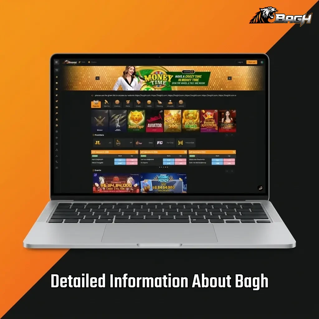 Bagh betting platform Bangladesh offering sports wagering, casino games, mobile apps, SSL security and live dealer options